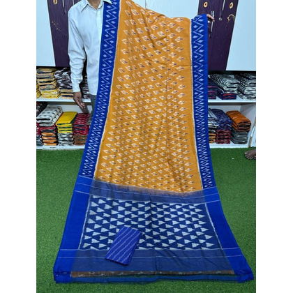 PSRGICTS4O14INSC44- Ikat cotton saree