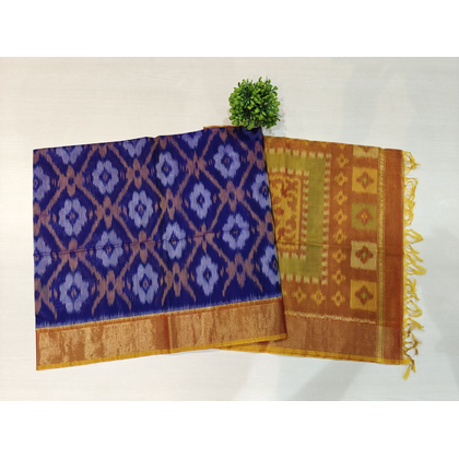 PSHLISCS4O23EICC11- Ikat Sico saree