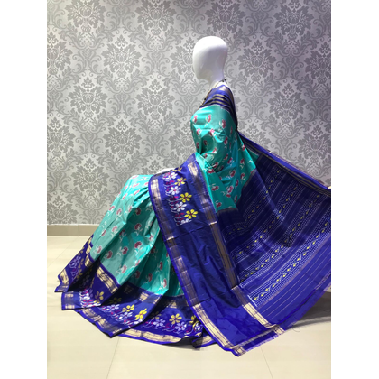 PLXHIDSS4O24NCDD26- Ikat silk saree