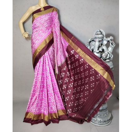 PRIHIDSS4O25TSDD04- Ikat silk saree