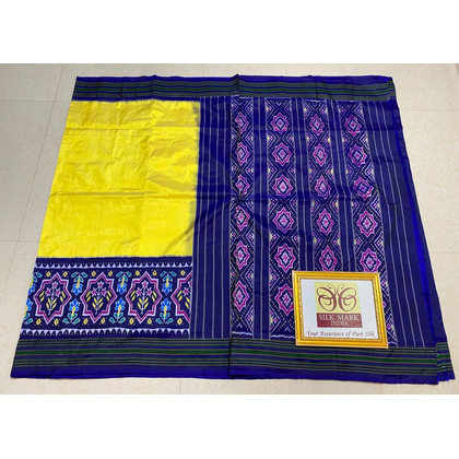 PPHSIDSS4O26BSCC28- Ikat silk saree