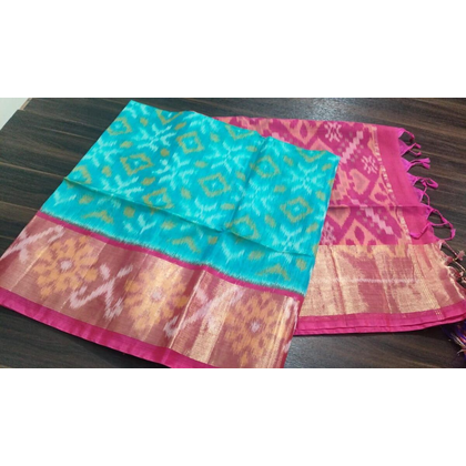 PGMRISCS4V09EZCD44- Ikat Sico saree