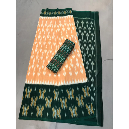 PGMRICTS4V21INCC14- Ikat cotton saree