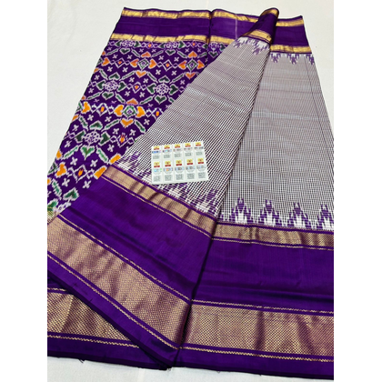 PSNTIDSS4V13TTCC20- Ikat silk saree