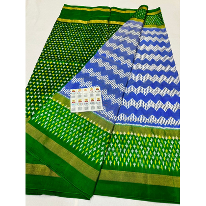 PSNTIDSS4V13TTCC22- Ikat silk saree