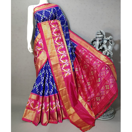 PSTHIDSS4V13NCDD07- Ikat silk saree