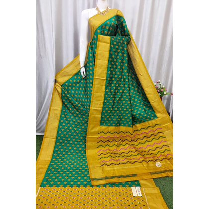 PASKIDSS4V19TBCD06- Ikat silk saree