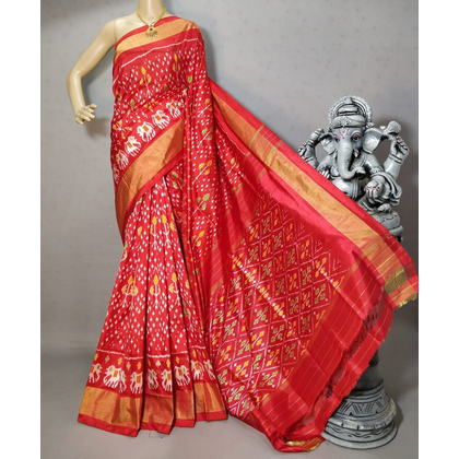 PRIHIDSS4V20TSDD16- Ikat silk saree