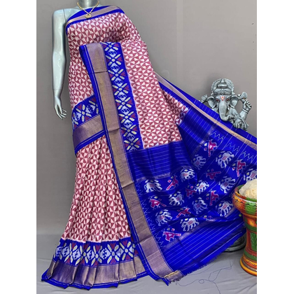 PSNTIDSS4V22NDDC16- Ikat silk saree