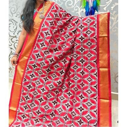 PSPHIDSS4V22NXDC29- Ikat silk saree