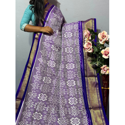 PKISIDSS4V23BSDC05- Ikat silk saree