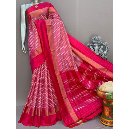 PSNTIDSS4V23TTCC29- Ikat silk saree