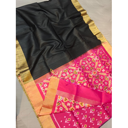 PGMRIDSS4D02XSDC09- Ikat silk saree