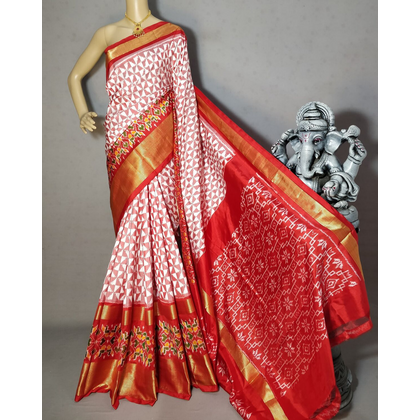 PRIHIDSS4D03NCDC28- Ikat silk saree