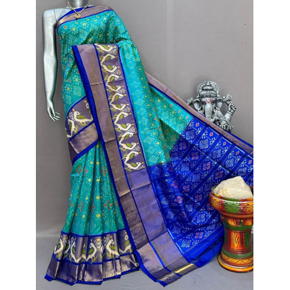 PSNTIDSS4D02NCDD08- Ikat silk saree