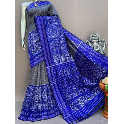 PSNTIDSS4D04TTDC05- Ikat silk saree