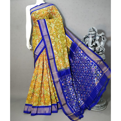 PSTHIDSS4D02NCCD01- Ikat silk saree