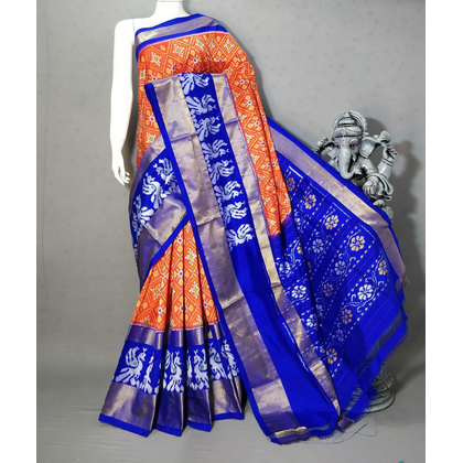 PSTHIDSS4D03NCDD10- Ikat silk saree