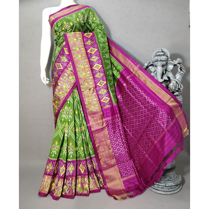 PSTHIDSS4D04TBDC06- Ikat silk saree