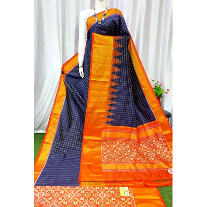 PASKIDSS4D05IDDC01- Ikat silk saree