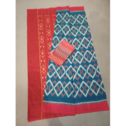 PGMRICTS4D11INDC52- Ikat cotton saree