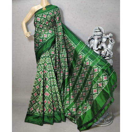 PRIHIDSS4D11BSCC03- Ikat silk saree