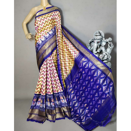 PRIHIDSS4D13NCDD14- Ikat silk saree