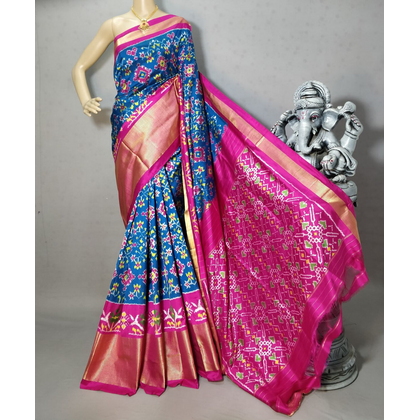 PRIHIDSS4D18NDCC05- Ikat silk saree