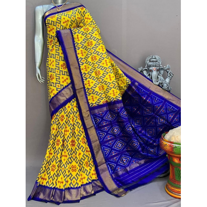 PSNTIDSS4D17NCDC18- Ikat silk saree