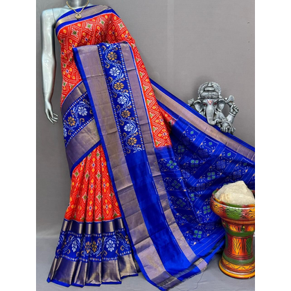 PSNTIDSS4D17NCDC44- Ikat silk saree