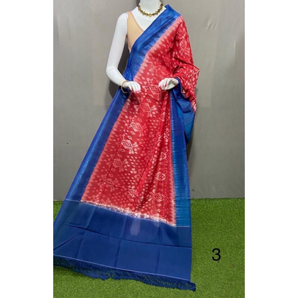 PSRGICDP4D18CBSD20- Ikat cotton dupatta