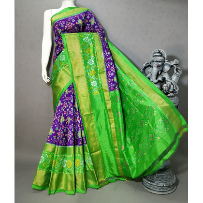 PSTHIDSS4D17NCCD08- Ikat silk saree