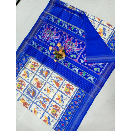 PGLNIDSS4D24IDDC06- Ikat silk saree