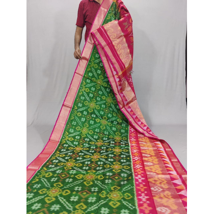 PSSIISCS4D27EXDD01- Ikat Sico saree