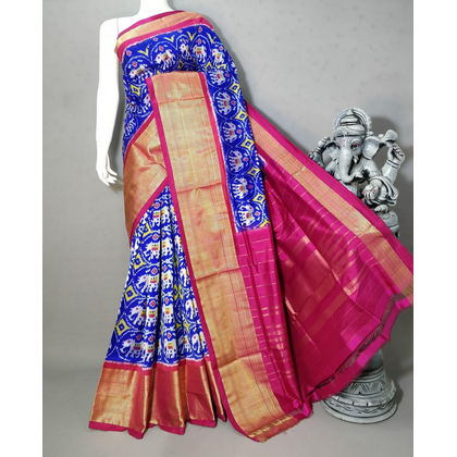 PSTHIDSS4D25NCCC06- Ikat silk saree