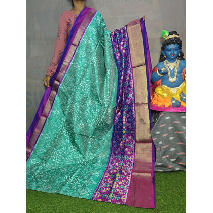 PGMRIDSS4D28BBDC03- Ikat silk saree