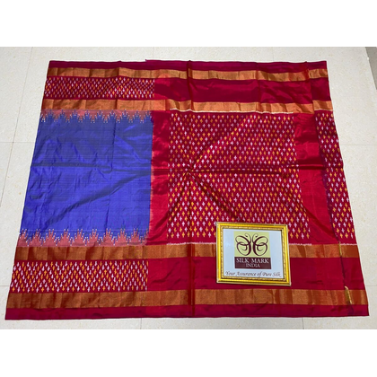 PPHSIDSS4D27TSCC10- Ikat silk saree