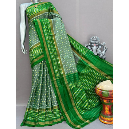 PSNTIDSS4D26TSDD04- Ikat silk saree