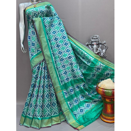 PSNTIDSS4D29NDDC06- Ikat silk saree