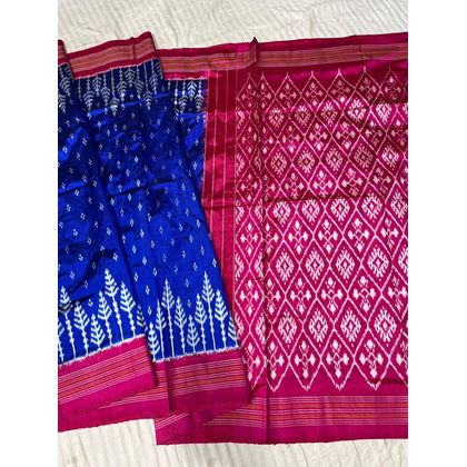 PSRHIDSS4D27TSDD22- Ikat silk saree