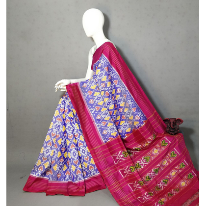 PGMRIDSS4D31BICD33- Ikat silk saree