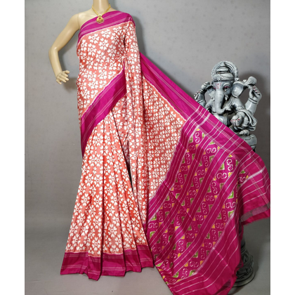 PRIHIDSS4D30BSCD09- Ikat silk saree