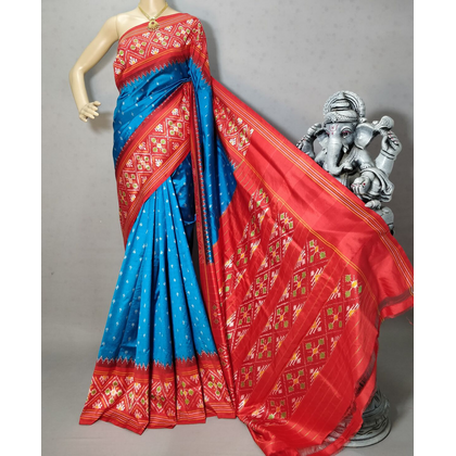 PRIHIDSS5J03TTDD22- Ikat silk saree