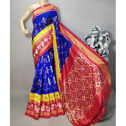 PRIHIDSS5J03TTDD23- Ikat silk saree