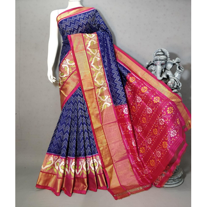 PSTHIDSS5J06NCDC19- Ikat silk saree