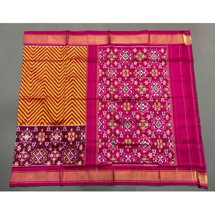 PMICIDSS5J07BCCD26- Ikat silk saree