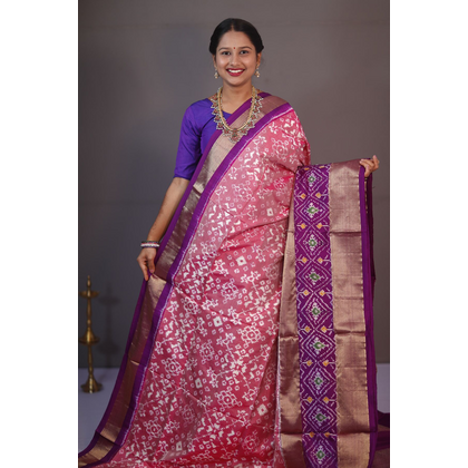 PANHIDSS5J11BNDC32- Ikat silk saree