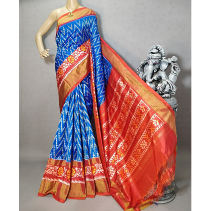 PRIHIDSS5J10TTCD11- Ikat silk saree