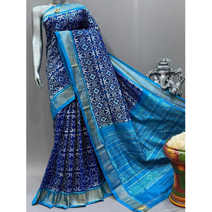 PSNTIDSS5J07NDDC11- Ikat silk saree