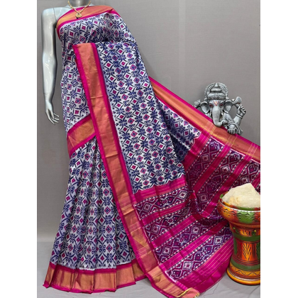 PSNTIDSS5J07NDDC47- Ikat silk saree